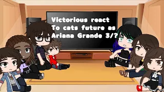 Victorious react to Cats future as Ariana Grande 3/?