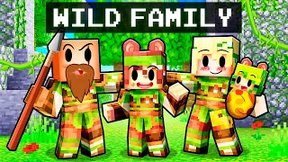Having a WILD Family In Minecraft!