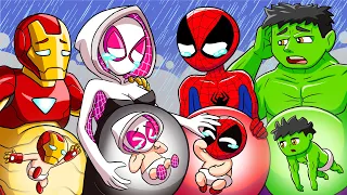 SPIDER-MAN BUT BREWING CUTE BABY - BABY FACTORY - Marvel's Spidey and his Amazing Friends Animation3