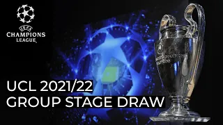 2021/22 UEFA Champions League Group Stage Draw