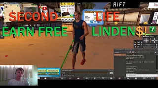 SECOND LIFE EARN LINDENS MAGIC FISHING & CRYSTALS HUNTING TUTORIAL