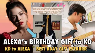 ALEXA’s BIRTHDAY GIFT to KD! | KD to ALEXA ~ BEST BDAY GIFT EVERRRRR | #alexailacad #kdestrada