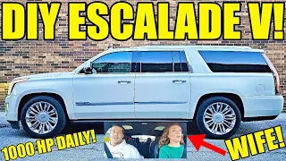 I Made My Supercharged Escalade Faster, Fixed The 8-Speed Transmission & Bought My Wife A New Daily!