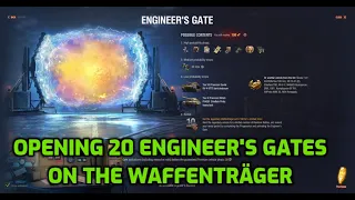 [WOT] Opening 20 Engineer`s gates on the The Waffenträger: Legacy event