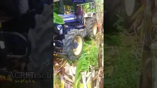 Farmtrac 6065 4WD banana mulching performance | Farmtrac 6065 Tractor Review and features in tamil