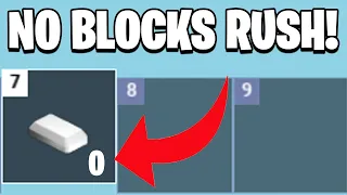 How to do zero iron rush in solos 😎 Roblox Bedwars