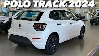 Novo VW Polo Track 2024 - Veja TUDO que oferece o carro mais vendido do Brasil + Opcionais!! (4K)