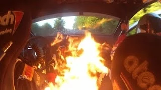 FIA ERC GEKO Ypres Rally 2014 - Escape from Fire