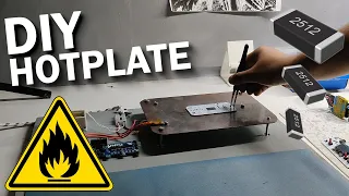 Easy to make SMD Hotplate for Reflowing PCBs