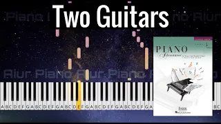 Two Guitars - Piano Adventures Level 5 Lesson Book Page 46-47 Faber