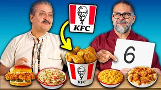 Mexican Dads Try the ENTIRE KFC Menu!