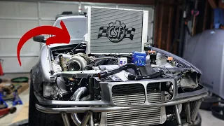 Will it Finally Stop Overheating? TURBO E36 Cooling System Upgrade