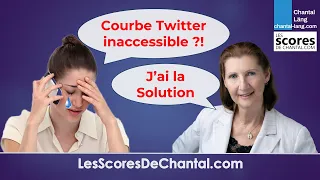 La courbe Twitter devenue inaccessible ? (la solution) [LesScoresDeChantal.com #1]