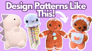 How to Design Your Own Amigurumi Pattern | Plushie Pattern | Design a Crochet pattern