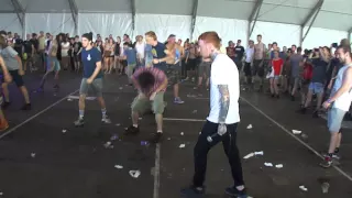 Frank Carter & The Rattlesnakes @ The Shelter - Pukkelpop Festival 2015