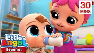 Bebé Juan y su hermana Sofi | Canciones Infantiles con Bebé Juan🎵| Little Angel Español