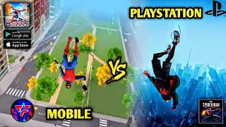 Spider Fighting MOBILE Is Similar To Miles Morales PS Game  #spiderman #gameplay #viral