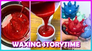 Satisfying Waxing Storytime ✨😲 #165 How My Research Mentor Was A Stalker