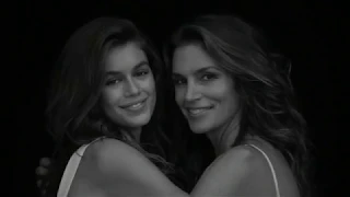 Kaia Gerber and Cindy Crawford for OMEGA Watches