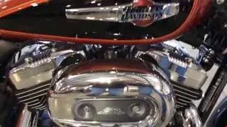 2011 Harley Davidson XL1200C Sportster Orange & Black