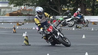 2016 10 29 Dunlop Moto Gymkhana Training King of Gymkhana Skuta 選手 MT-07