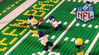 NFL: Seattle Seahawks @ Green Bay Packers (Week 1, 2017) | Lego Game Highlights