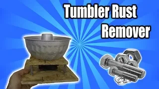 How to make a Vibrating Parts Tumbler Rust Remover and Polisher/Vibracioni sto za skidanje rdje