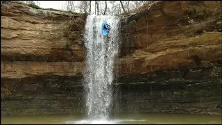 Waterfall Kayaking on Smith Lake