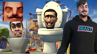 Hello Neighbor - My New Neighbor Skibidi Toilets Boss Mr BEast Garten of Banban Opila Bird Seasons