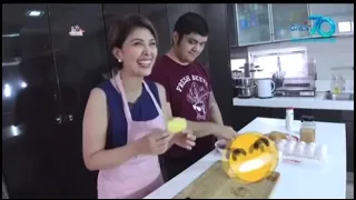 POPS FERNANDEZ’s son RAM NIEVERA shows how he makes cheese burger