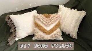 DIY Boho Pillow - Sarung Bantal Aesthethic Bohemian Style (Tanpa Mesin Jahit / No Sewing Machine)