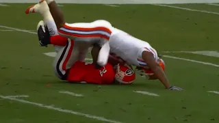 Brandon Spikes hit on Knowshon Moreno HD *highest quality on youtube*