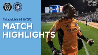 Match Highlights | Philadelphia Union 1-2 New York City FC | December 05, 2021