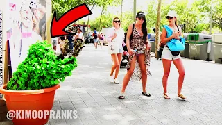 BUSHMAN PRANK: FUNNIEST REACTIONS OF PEOPLE !! INSANE SCREAMS !!