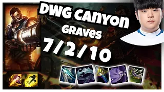 Canyon Graves Jungle S11 10.25 Challenger Replay (7/2/10) - KOREAN