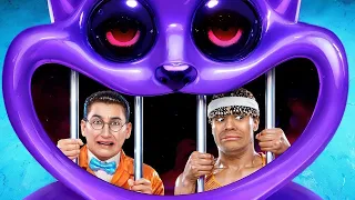 Si CATNAP Dirigeait Une Prison ! Bon Intello VS Mauvais Sportif en Prison !