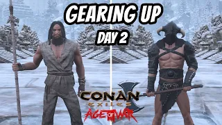 DAY 2 on a PvP Server - Conan Exiles