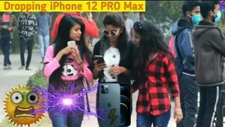 Dropping⚡ iPhone 12 PRO Max Prank in Kolkata @lalainfunnyd.1632