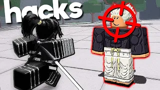 SONIC Abuses AIMLOCK in Roblox Strongest Battlegrounds