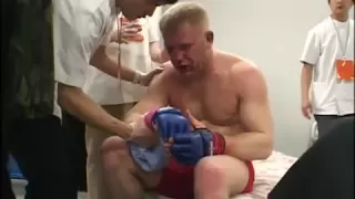 Kharitonov vs  Overeem backstage