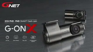 GNET G-ONX 2CH FHD|FHD DASH CAM