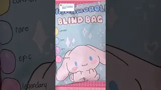 cinnamoroll blind bag 🩵 #sanrio #diy #hellokitty #craft #papercraft #kawaii #asmr #unboxing #kpop