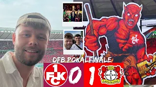 BAYER HOLT DOUBLE! 🏆 Lautern mit toller Choreo. ⚽️ VLOG | DFB POKAL FINALE 2024 ! 1 FCK - B04 0:1