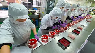 Amazing mass production! Cake Factory Manufacturing Video BEST6 / Korean Food