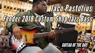 Jaco Pastorius Fender 2018  Custom Shop Tribute Jazz Bass | Guitar of the Day