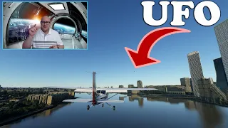 UFO spotted in Microsoft flight simulator 2020