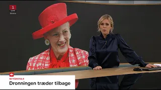 DR TV Avisen - Dronningen træder tilbage - 31. december 2023