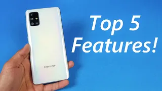 Samsung Galaxy A71 - My Top 5 Features!