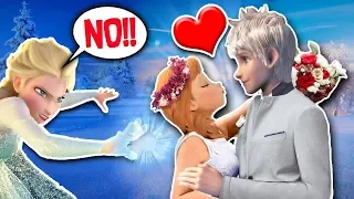 FROZEN 2 TOYS ❄️ ANNA is MARRYING JACK FROST 😱 ELSA RUINS the WEDDING 💔FROZEN TOY TRANSFORMATIONS