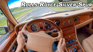 1999 Rolls-Royce Silver Spur - The End Of The British Era (POV Drive Binaural Audio)